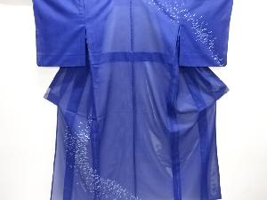 駒絽鳥模様訪問着